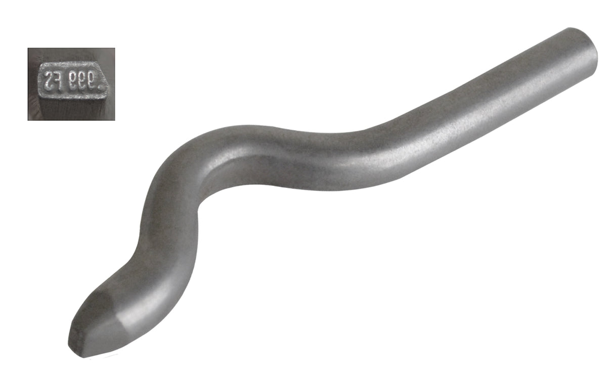 .999FS 3/4 MM Bent Karat Purity Stamp by PMC Supplies