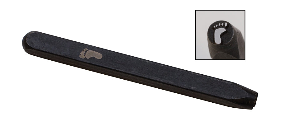 5 MM Solid Right S-Footprint Elite Design Stamp by PMC Supplies