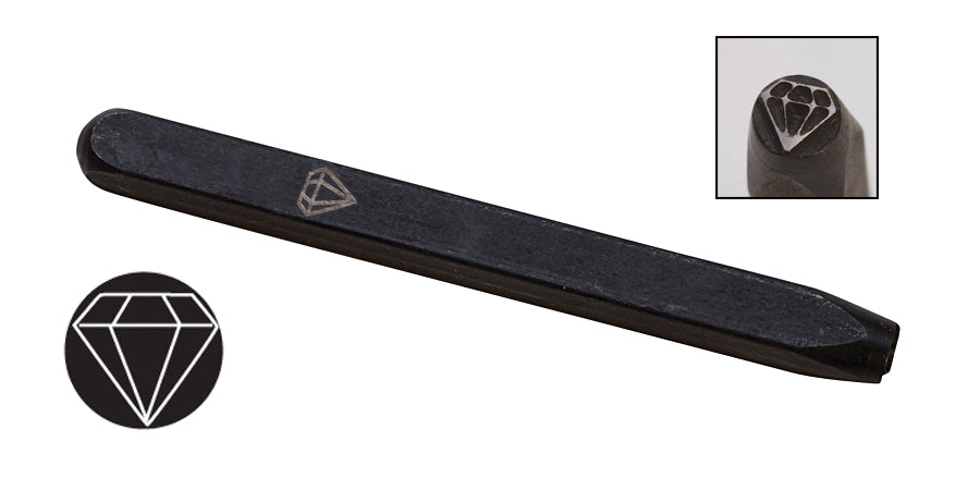5 mm Diamond Elite Design Stamp by PMC Supplies