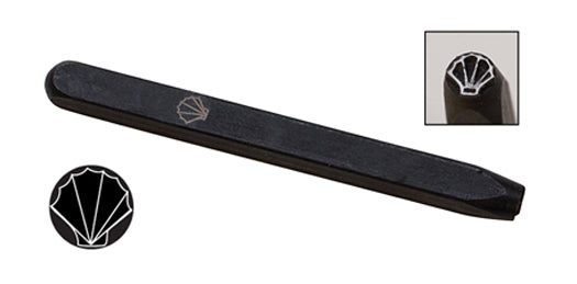 5 MM Seashell Elite Design Stamp by PMC Supplies