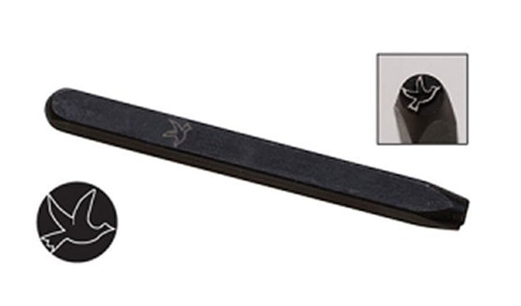 5 MM Dove Bird Elite Design Stamp by PMC Supplies