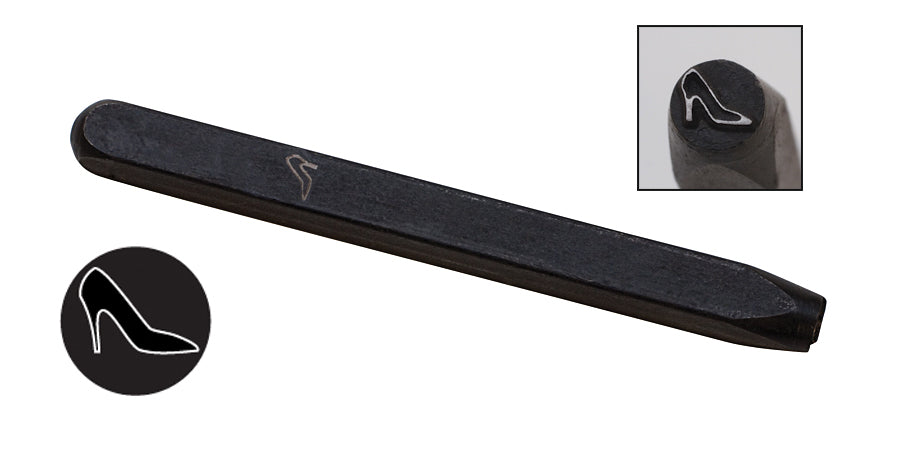 5 MM High Heel Shoe Elite Design Stamp by PMC Supplies