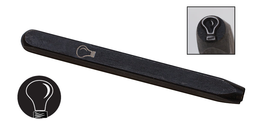 5 MM Lightbulb Stamp by PMC Supplies