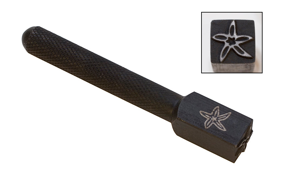 10 MM Starfish Elite Jumbo Design Stamp by PMC Supplies