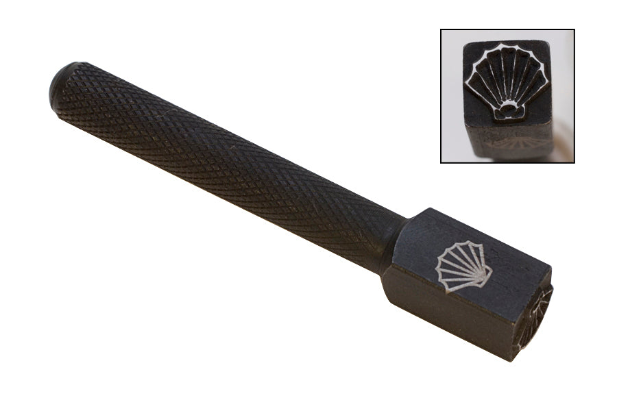 10 MM Nautical Seashell Elite Jumbo Design Stamp by PMC Supplies