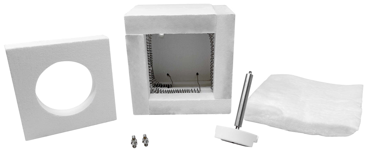 100 Oz Rebuild industrial heater element with insulation, sensorless design, and metal probe component