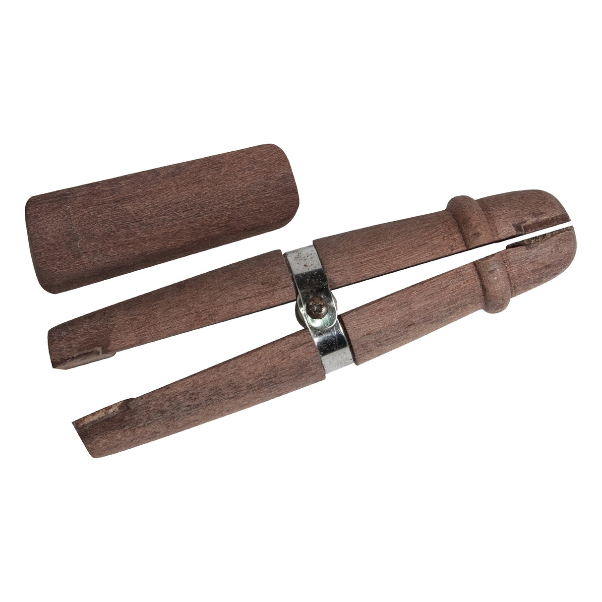 6" Mahogany Ring Clamp with Collar by PMC Supplies