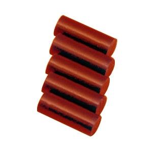 Pack of 20 Red Matt Gun Wax Pellets by PMC Supplies