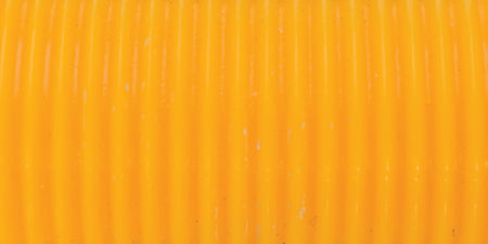 Pattern Roller - Pin Stripes creating even pinstripe texture on clay surface