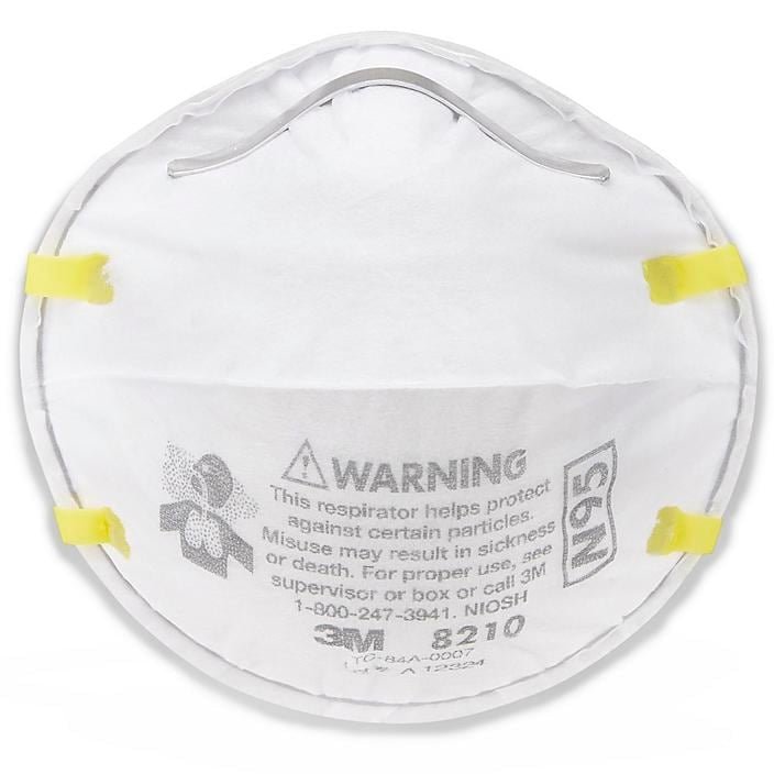 3M 8210 N95 Respirator Mask (Single) by PMC Supplies