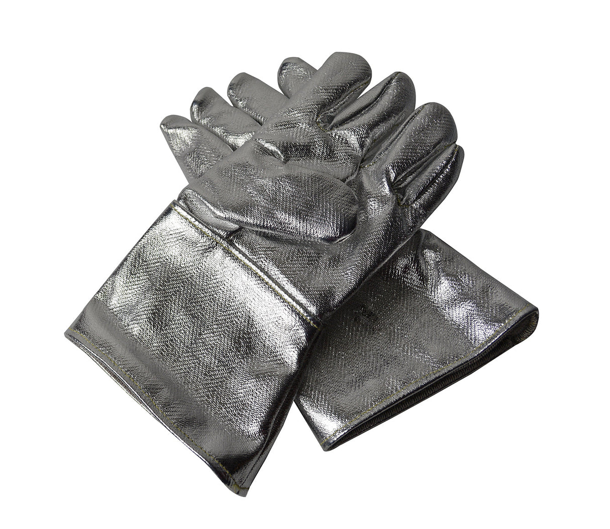 14 inch aluminized carbon Kevlar gloves heat resistant welding protective gear