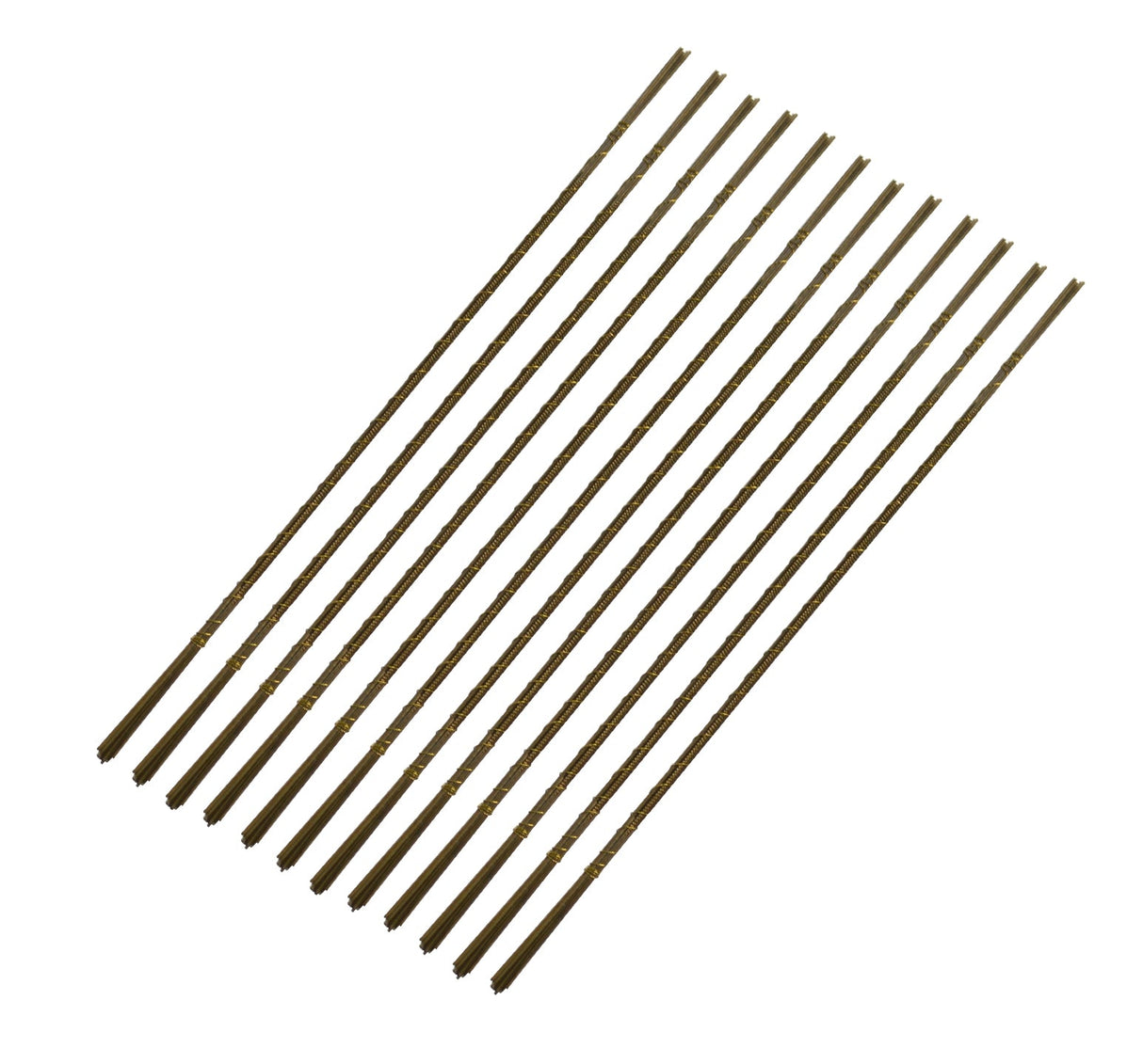 Set of 3/0 PMC Razor Cut 5-inch saw blades for precision cutting in bulk pack