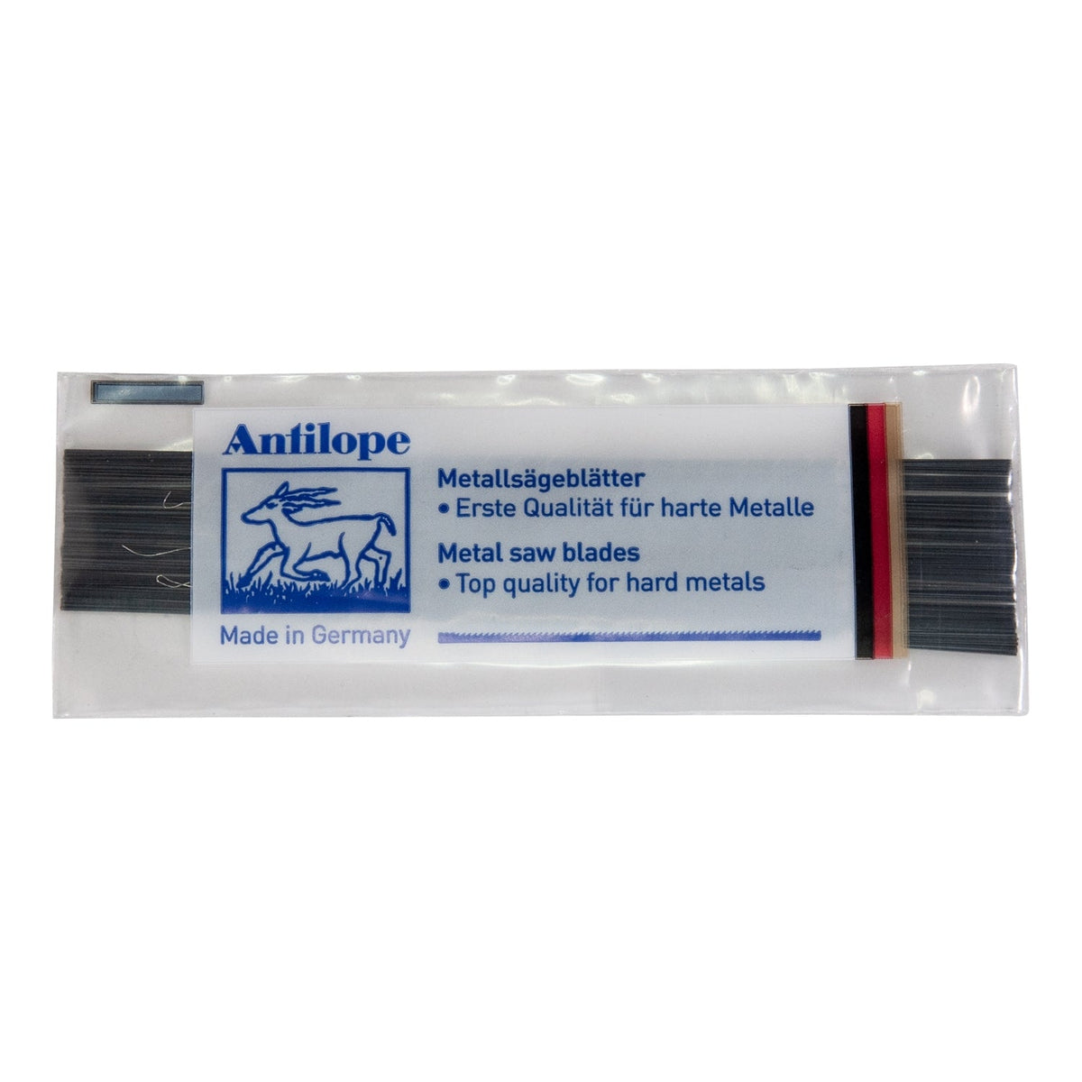 Antilope #3/0 Jewelers Saw Blades - 144pc Pack Made In Germany For Precision Metal Cutting