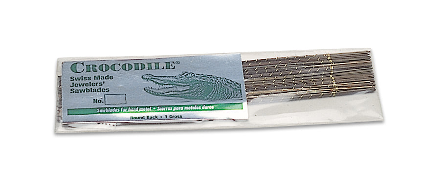 Crocodile Sawblades 3 precision steel sawblades for woodworking and metalworking set of 144 blades.