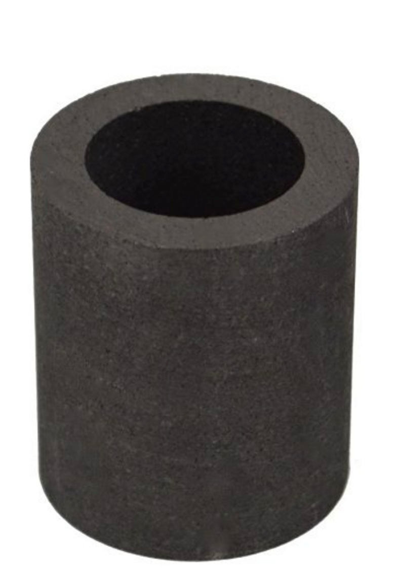 Pro Kiln Replacement Graphite Crucible 1-1/2" x 1-3/4" for metal melting furnace use