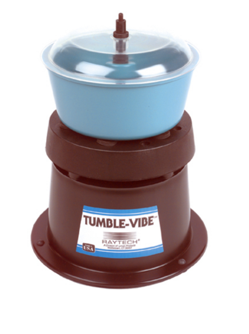 Raytech 23-001 TV-5 Standard Vibratory Tumbler, 0.05 Cubic Feet Bowl Capacity, 115V, 60 Hz by PMC Supplies