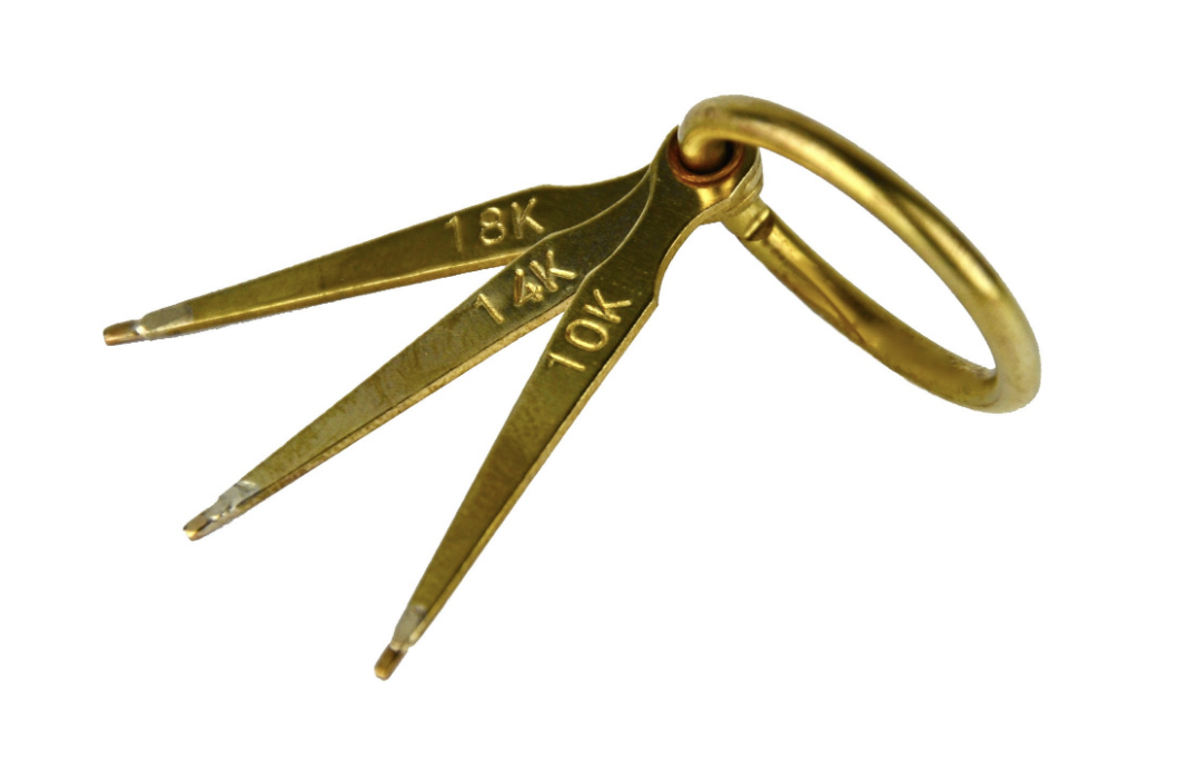 10K 14K 18K Gold Testing Needle Set by PMC Supplies