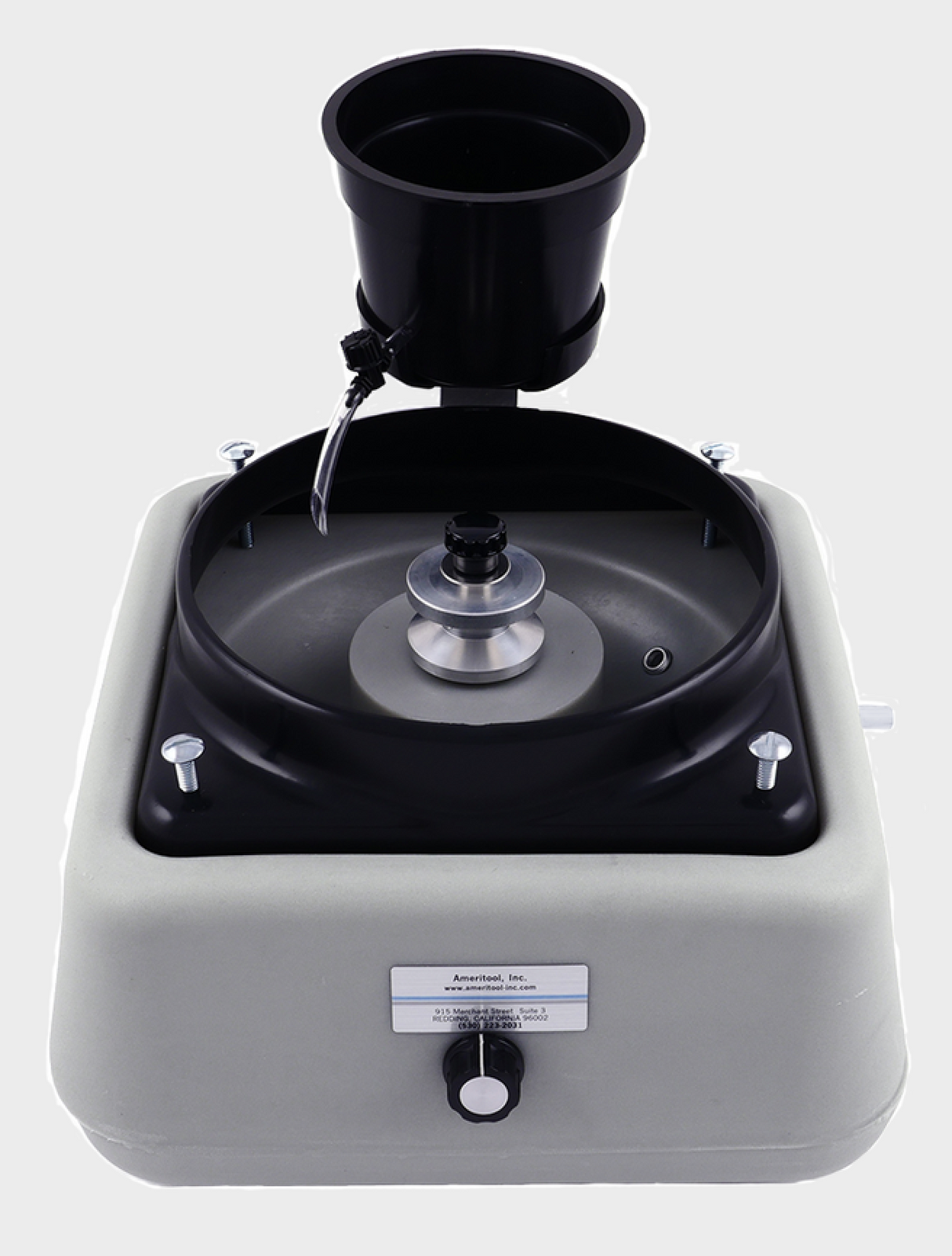 6-inch universal heavy-duty lapidary grinder and polishing machine for gem stones