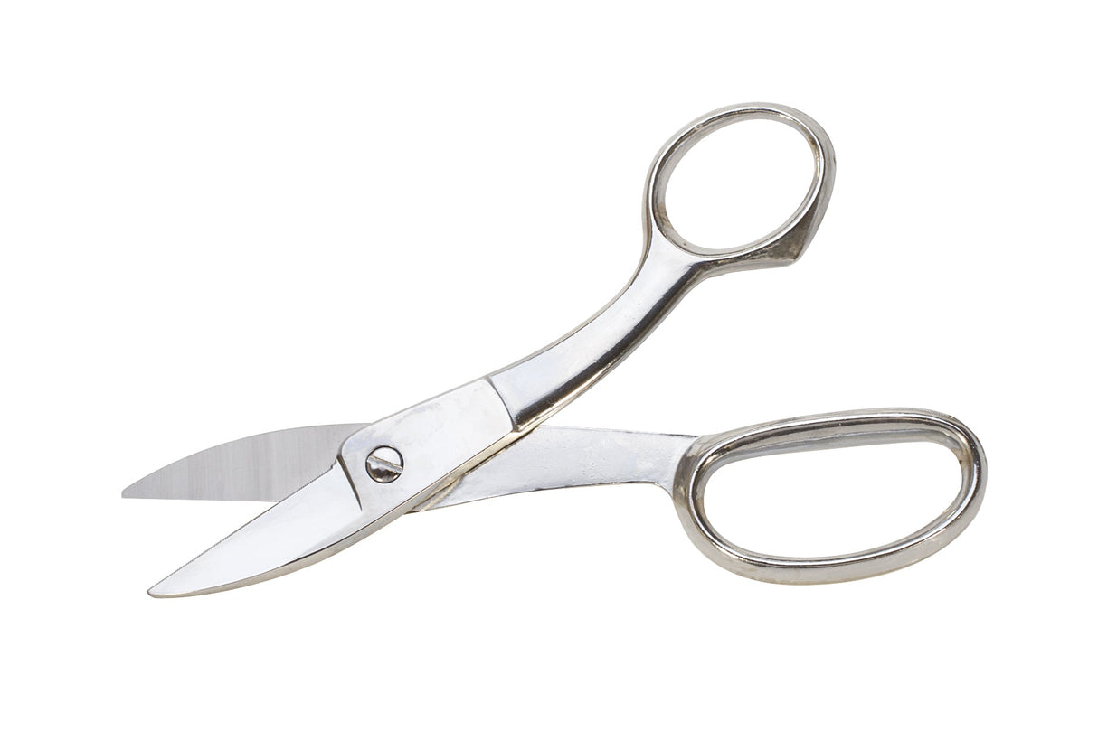 7-3/4 inch all-purpose metal shears with 2 inch serrated blade and ergonomic scissor handles