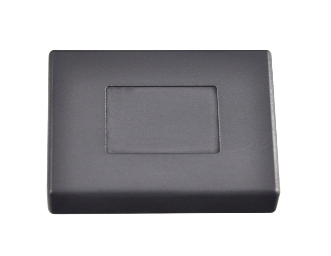 10 Gram Silver rectangular graphite ingot mold with tapered sides and smooth cavity for precise ingot casting
