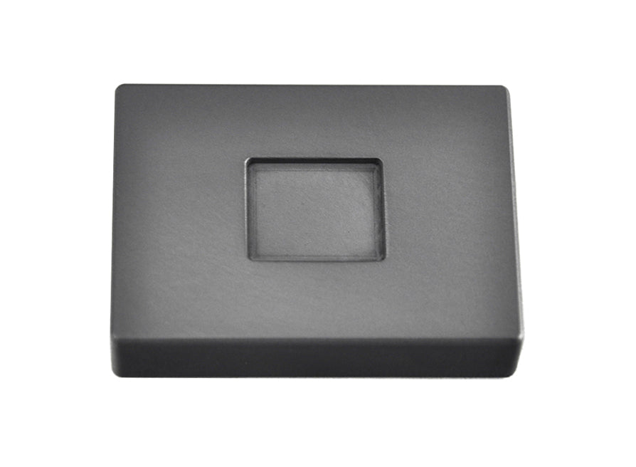 1/4 troy ounce silver rectangular graphite ingot mold with fine grain and tapered sides for silver casting
