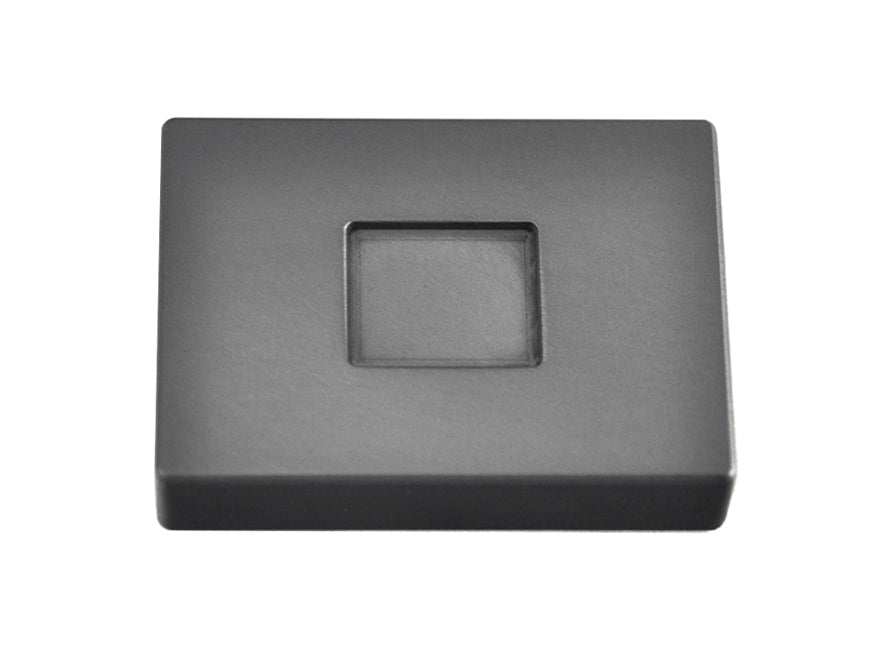 1/4 troy ounce silver rectangular graphite ingot mold with fine grain and tapered sides for silver casting