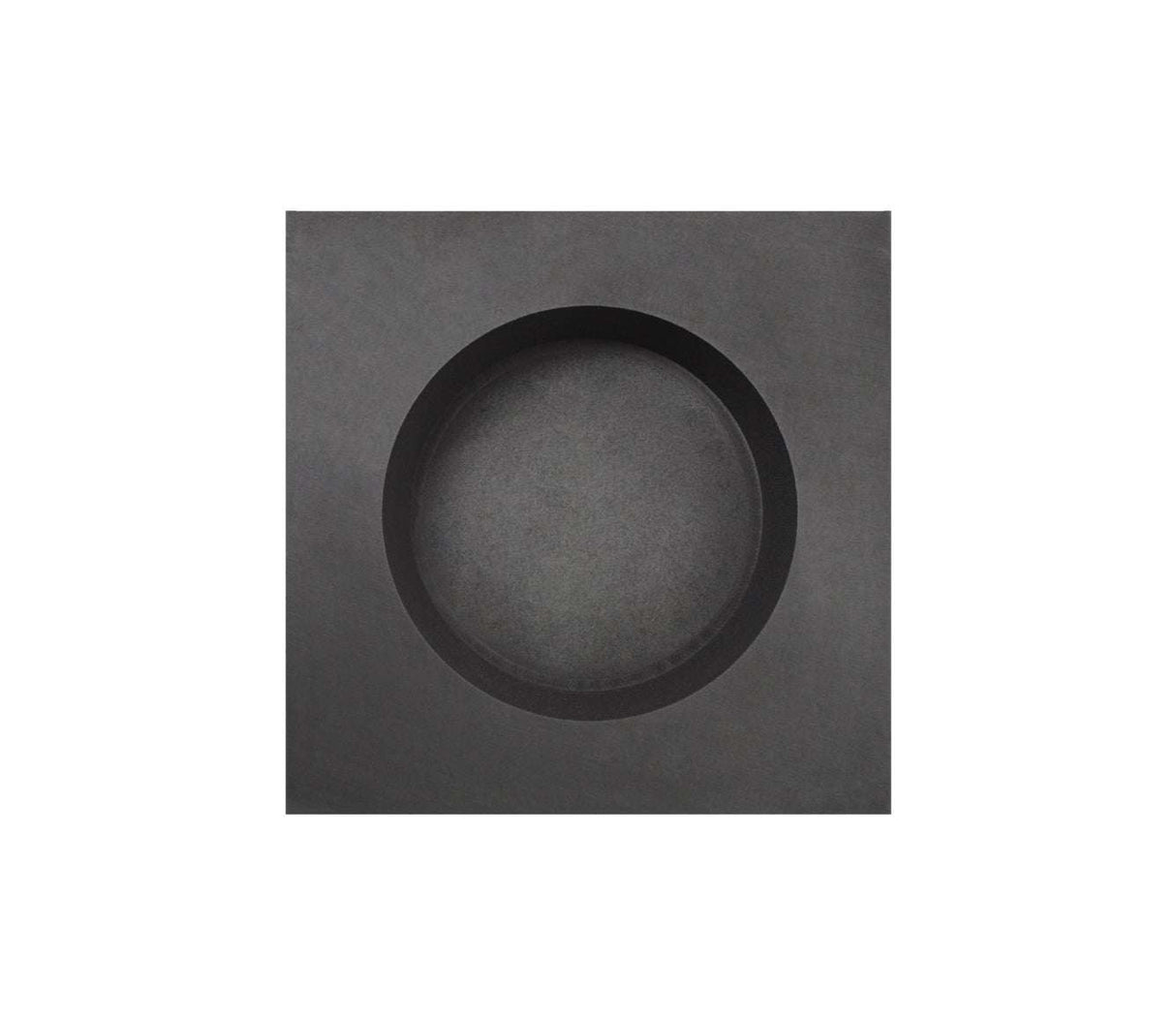 10 troy ounce silver round coin graphite ingot mold for precise silver casting