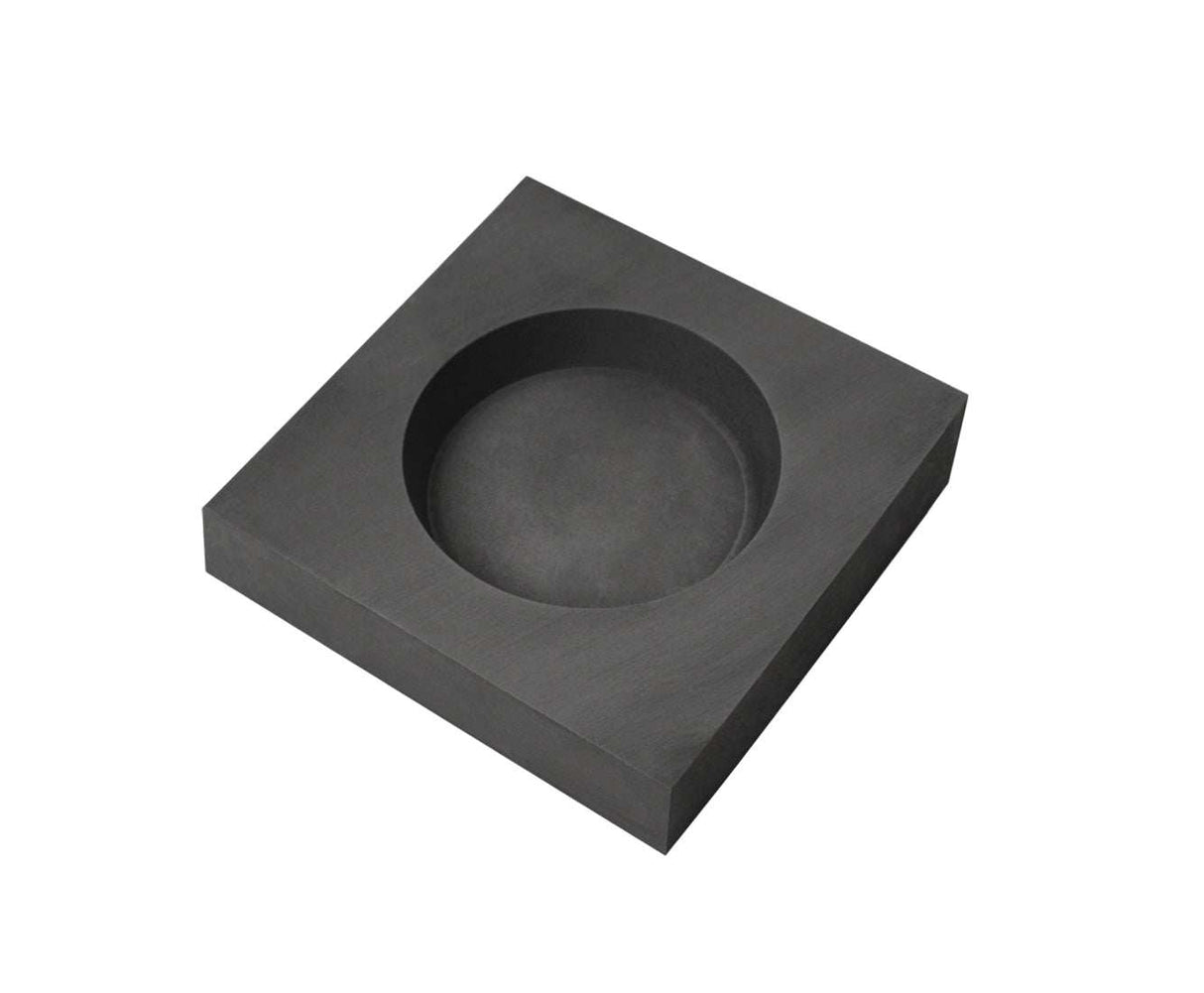 10 Troy Ounce Silver Round Coin Graphite Ingot Mold by PMC Supplies