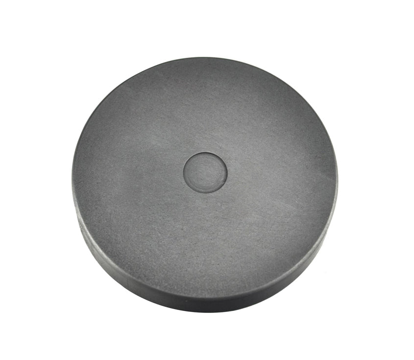 1 Gram Silver Round Coin graphite ingot mold for bullion casting with smooth cavity and tapered sides