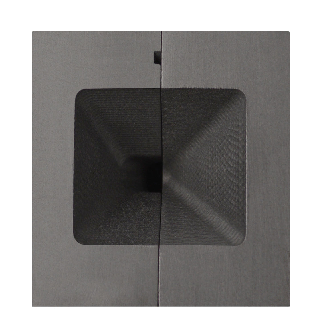 2 Troy Ounce Silver Rectangular Two Part Split Graphite Ingot Mold by PMC Supplies