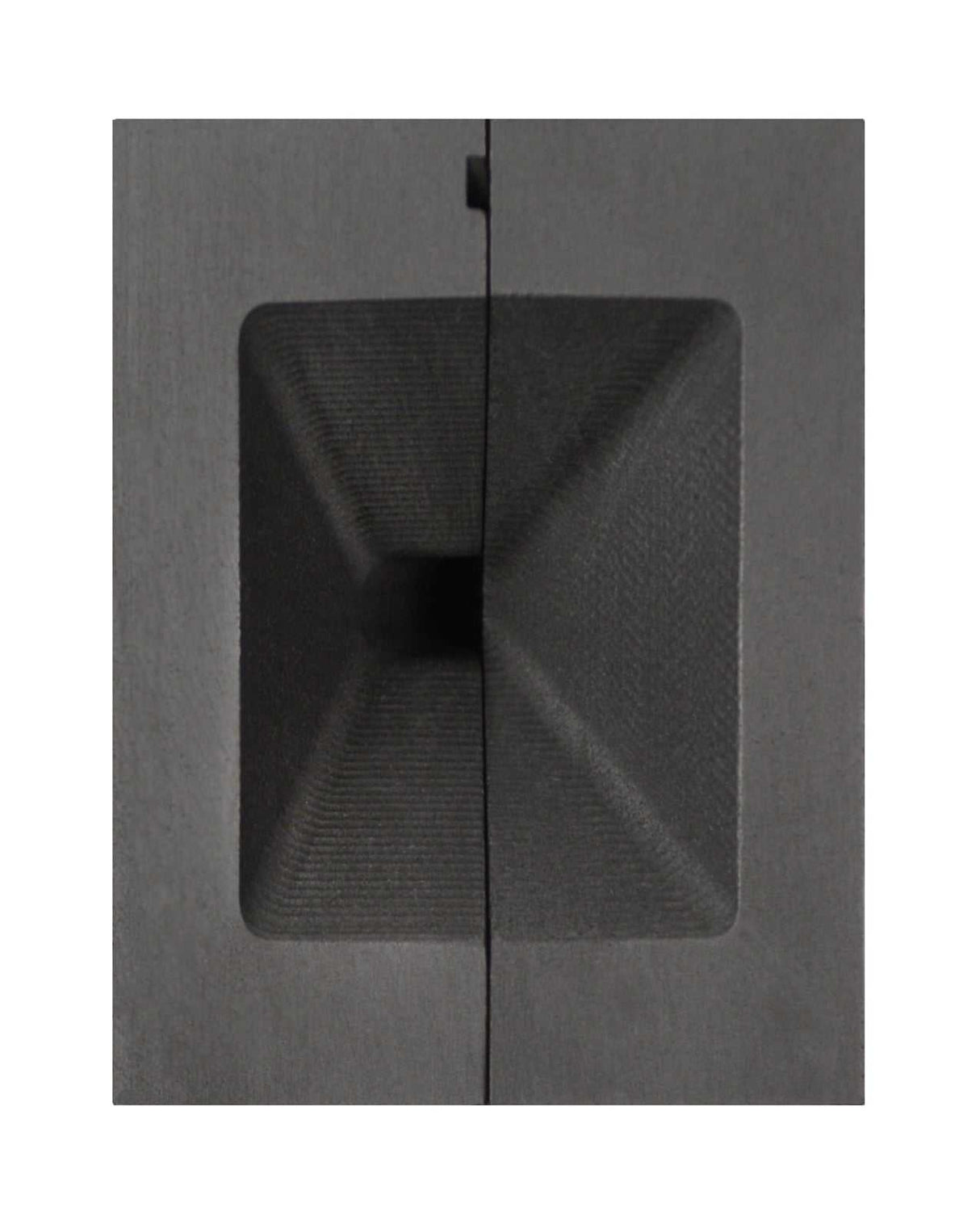 5 Troy Ounce Silver Rectangular Two Part Split Graphite Ingot Mold by PMC Supplies