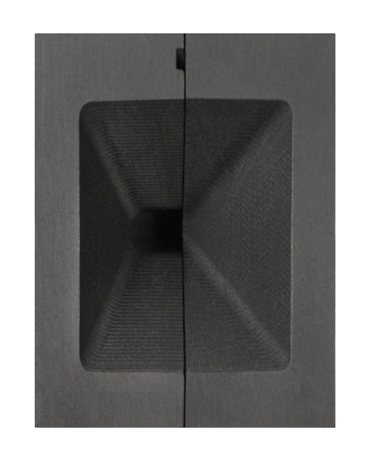 10 Troy Ounce Silver Rectangular Two Part Split Graphite Ingot Mold by PMC Supplies