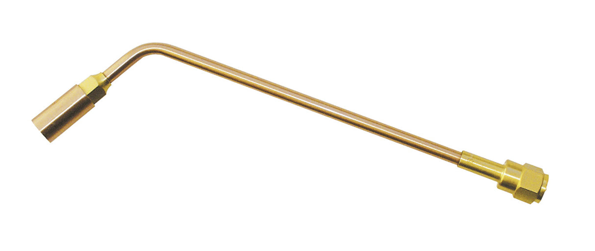 Heating Tip Tube for propane and natural gas appliances with durable brass construction and angled design for optimal combustion efficiency