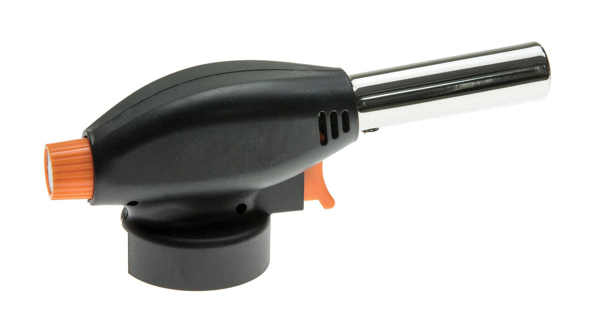 Handy Flame Butane Torch Head with adjustable flame and one-touch ignition for culinary and DIY projects