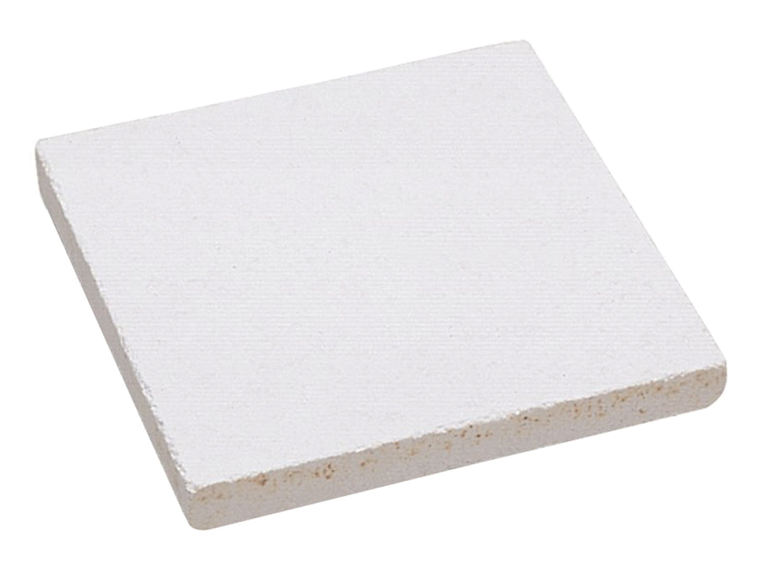 High heat resistant white square board 4-1/4 x 4-1/4 inches for soldering and welding protection