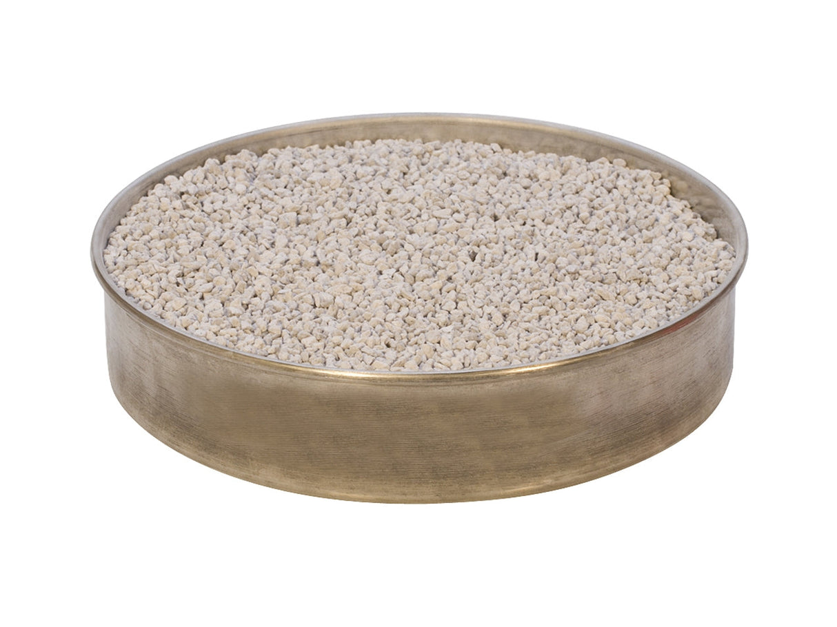 7-inch 360-degree rotating soldering pan with pumice insert for heat reflection and even heating