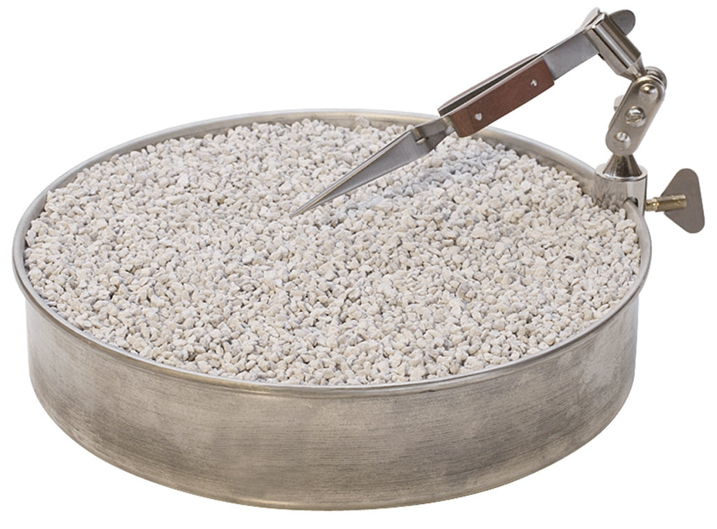 7-Inch annealing and soldering pan set with pumice and adjustable third hand clamp for jewelry making and electronics assembly