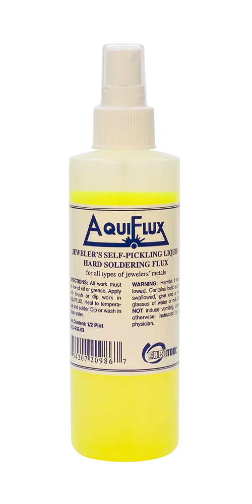 Aquiflux - 1 Half Pint (8 Oz) Self-Pickling Soldering Flux by PMC Supplies