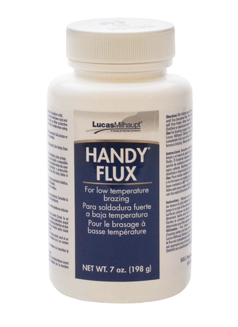HANDY FLUX 7 OZ PASTE WITH BRUSH FOR SOLDERING AND ANNEALING by PMC Supplies