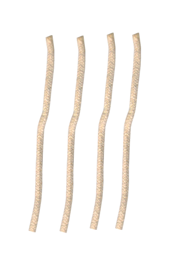 4-pack 3/16 inch replacement wicks for alcohol glass burner lamp