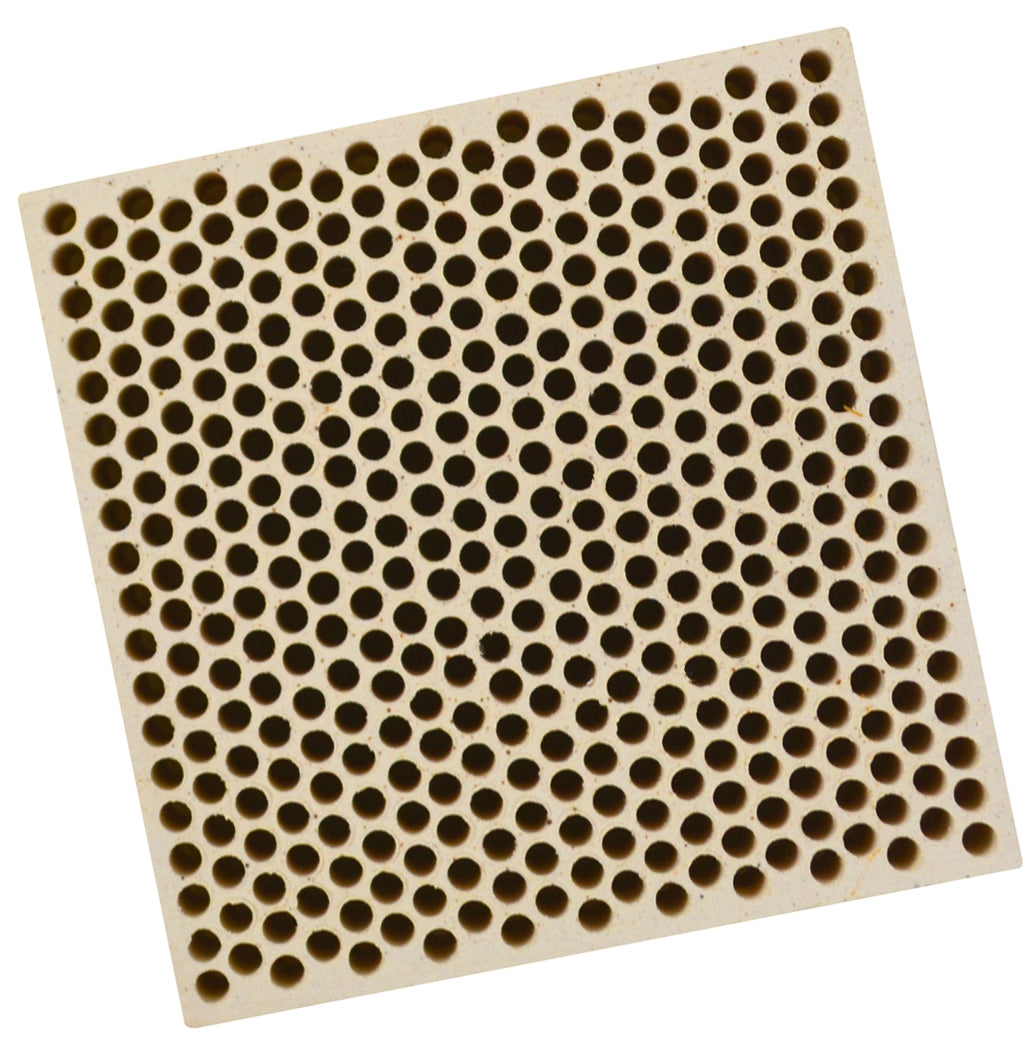 Honeycomb Ceramic Block Square with 385 holes 2mm diameter for even heat distribution in soldering