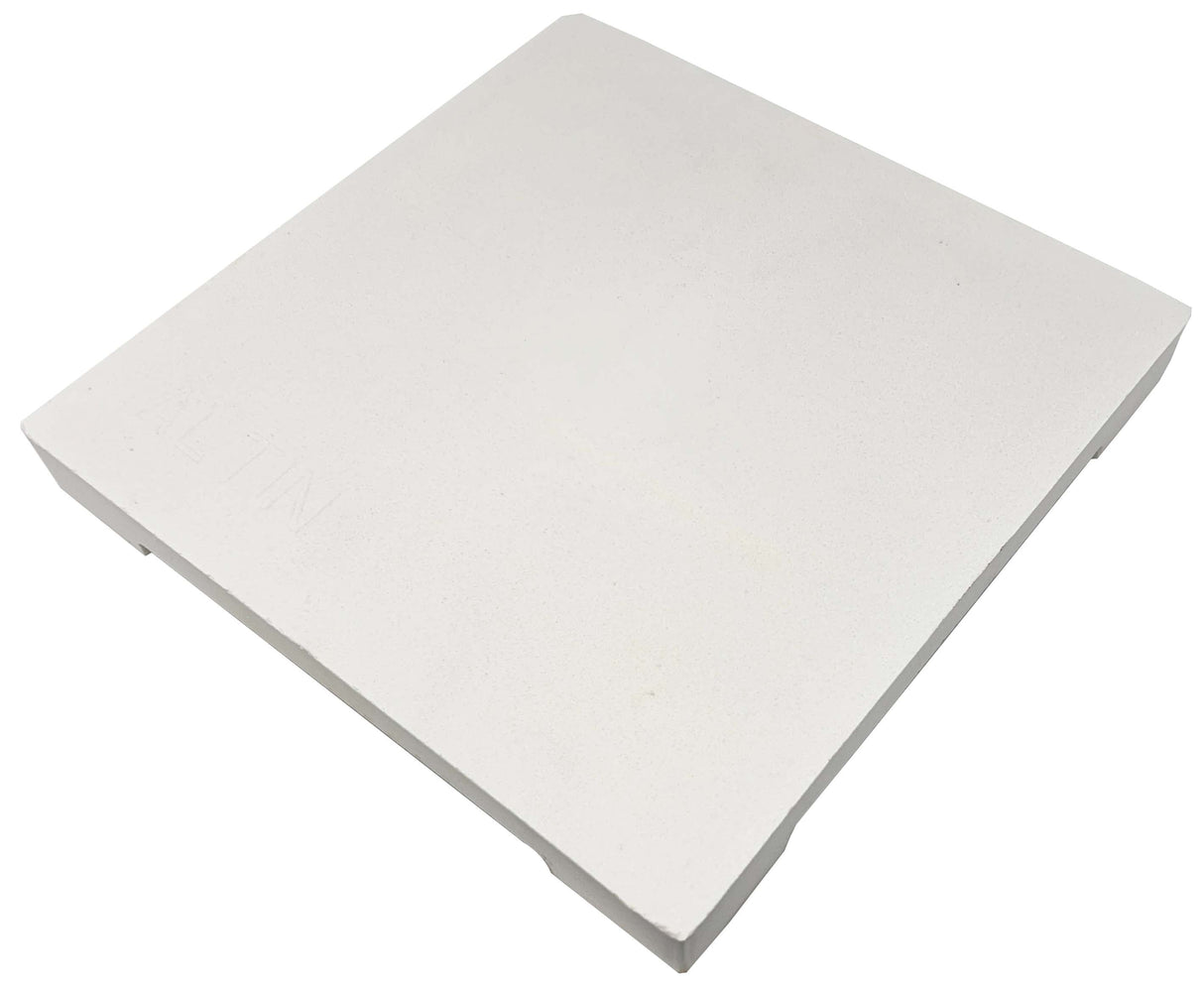 Ceramic Soldering Plate 10x10 inch heat resistant work surface with raised feet for soldering tasks