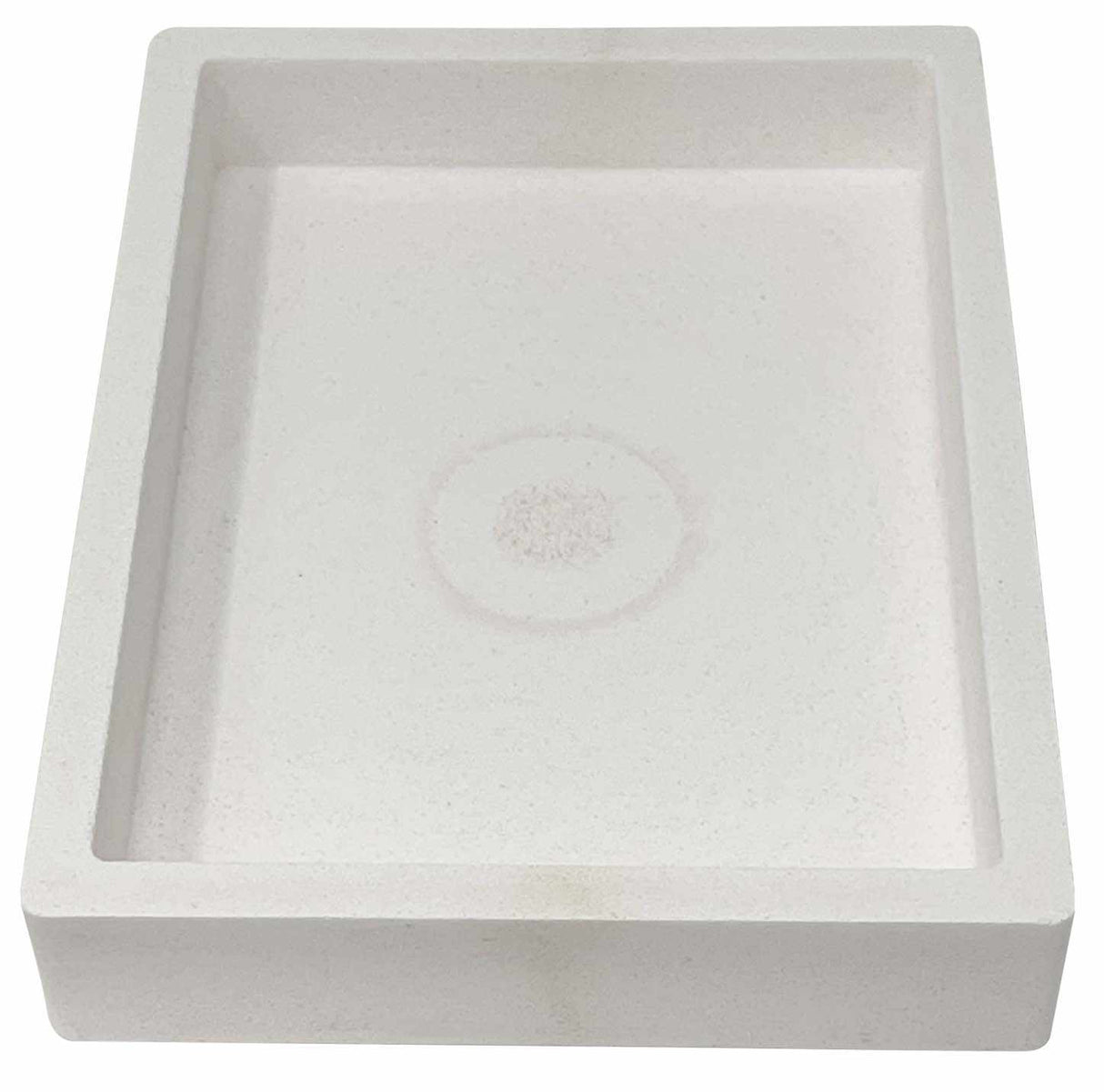 Ceramic Soldering Square Dish 6.5" x 5" x 3/4" by PMC Supplies