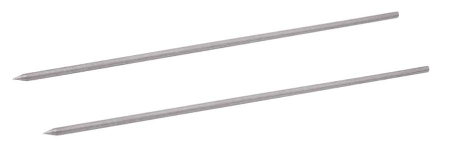 2-Piece replacement tungsten picks for precise soldering and electronics repair
