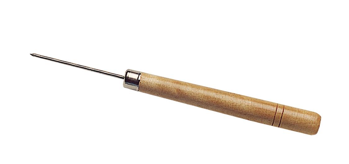 niobium soldering pick with wooden handle for platinum work, heat-resistant and flexible precision tool