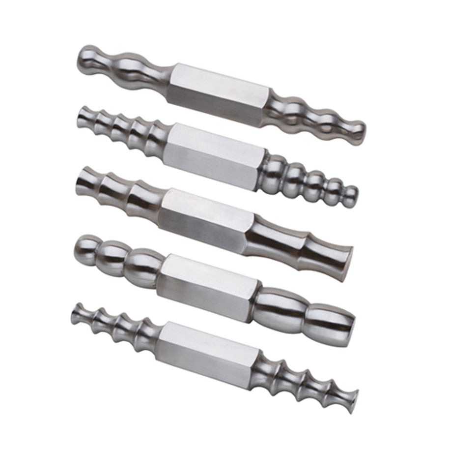 5-Piece Synclastic & Anticlastic Metal Forming Stake Set by PMC Supplies