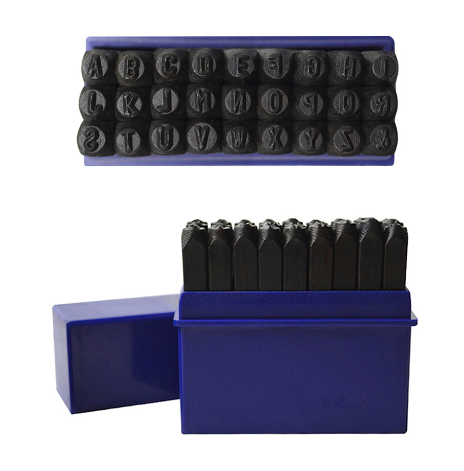 5/32" Steel Stamps - Letters A-Z by PMC Supplies