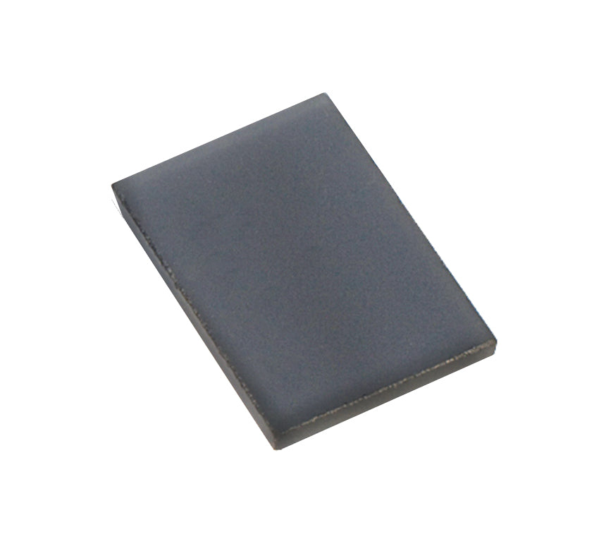 Nature River Danube Testing Stone 2-1/2 x 1-1/2 inch natural karat testing stone for jewelry and precious metals