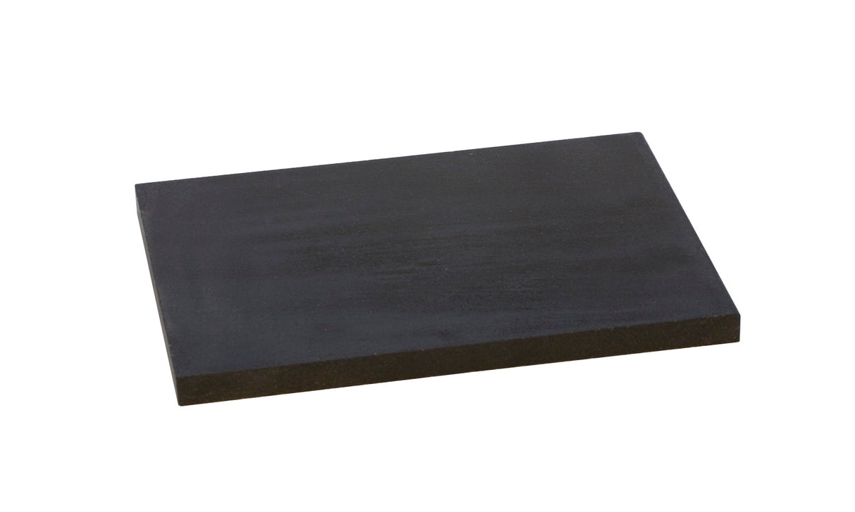 6x4 inch natural testing stone for karat verification and precious metal testing