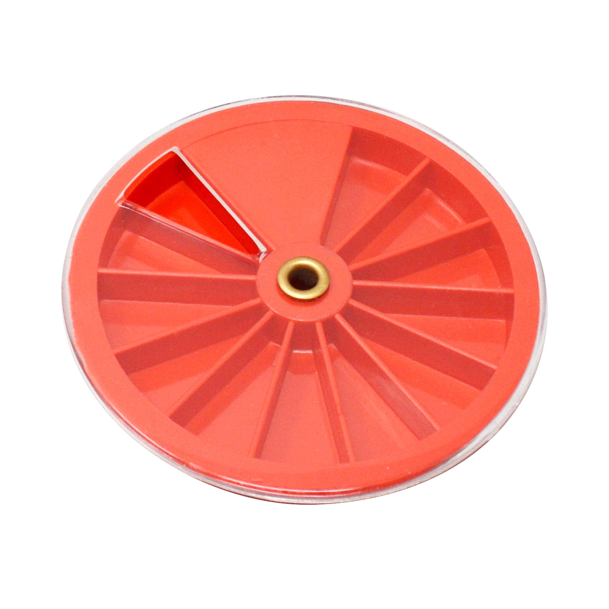 3-1/4" Plastic Revolving Container with 12 Compartments by PMC Supplies